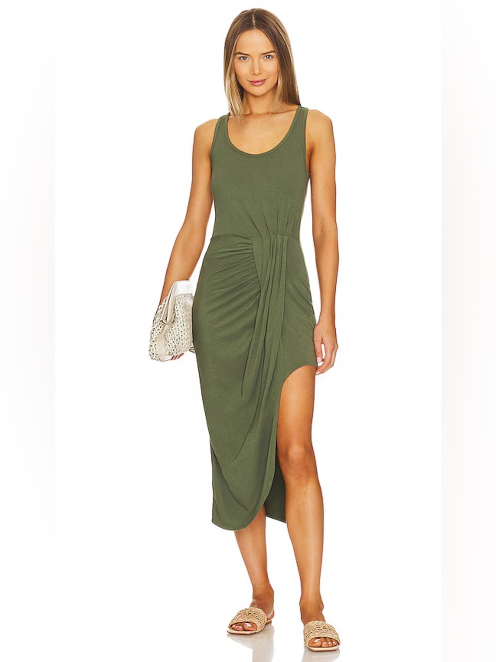 NWT Bobi Faux Wrap Dress